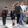 Melanie Sykes enjoys quality family time with her ex-husband and two ...