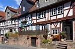 Büdingen - Fachwerkhäuser Foto & Bild | deutschland, europe, hessen ...
