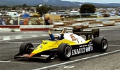 Alain Prost's 1983 RE40 after winning in France : r/formula1