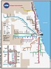 Chicago Metro Map (subway) • Mapsof.net