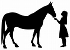 Girl Riding Horse Silhouette at GetDrawings | Free download