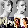 David Bowie and Tilda Swinton David Bowie, Mick Ronson, The Thin White ...