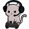 Cat Gamer Sticker for iOS & Android | GIPHY