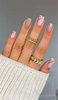 25 Beautiful Neutral Nails To Welcome 2023 : Neutral Wave Tips