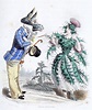 Thistle. Jean-Jacques Grandville, from Les... | Illustration, Antique ...