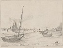 Woolwich by Charles Golding Constable - Artvee