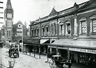 Hay Street, Perth, looking east towards Town Hall from what is now the ...