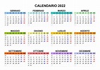 Calendario 2022 annuale – calendario.su
