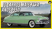 OS 10 MELHORES CARROS DA DÉCADA DE 1950 (MUSCLE CARS) - YouTube