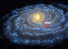 Sie sind hier: Milchstraße Galaxie Karte Poster | Etsy
