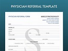 Printable Doctor Referral Form Digital Download Editable - Etsy in 2023 ...