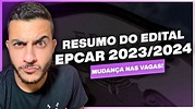 RESUMO DO EDITAL EPCAR 2023/2024 - YouTube