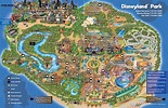 Detailed Disneyland Park map in Anaheim, California / Plan Your Trip Before