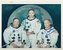 APOLLO 11 CREW – Photograph signed. 1969.