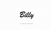 Tattoo Design Name Billy | Name tattoo designs, Tattoo designs, Name tattoo