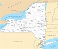 Map Of New York Cities And Towns – Map VectorCampus Map