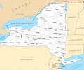 Map Of Ny Cities And Towns - Map Of West