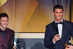 El impresionante "beso" entre Cristiano Ronaldo y Lionel Messi ...