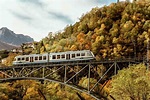 Treno del foliage, un viaggio panoramico d'autunno