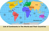How many Continents are there in the world (Also check List of ...
