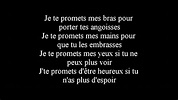 Johnny hallyday Je te promet paroles - YouTube