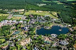 Soltau von oben - Freizeitzentrum Heidepark Soltau in Soltau im ...