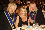John Lodge with his wife, Kirsten and Rick Wakeman | Moody blues ...