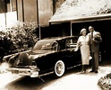 George Reeves, Toni Mannix and a 1956 Lincoln Continental. Superman ...