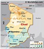 Mapas de Chad - Atlas del Mundo