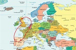 Escocia Mapa Europa