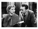 Genevieve Tobin as Della Street, Warren William as Perry Mason in The Case of the Lucky Legs ...