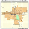 Aerial Photography Map of Roseau, MN Minnesota