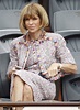 Anna Wintour removes her sunglasses during the French Open | Daily Mail ...