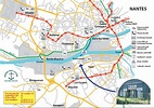 Nantes Map - France