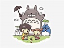 My Neighbor Totoro Anime Sticker - Dibujos De Mi Vecino Totoro ...