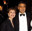 George Clooney and mother Nina Warren Clooney during 'Ocean's Twelve ...