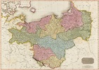 Landkarte Preußen: an 1806 map of Prussia. /\/\/\/\/\/\/\/\/\ Tags ...