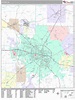 Dothan Alabama Wall Map (Premium Style) by MarketMAPS - MapSales.com
