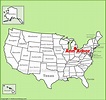 Ann Arbor location on the U.S. Map