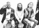 Flatbush Zombies in Los Angeles at Jimmy Kimmel Live!