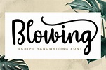 Blowing Font Download Free - Wedding Fonts
