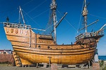 [Replica of] Magellan's ship Victoria, first vessel to circumnavigate ...