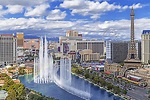 Aerial view of Las Vegas Strip daytime in Nevada - TSHC Travel