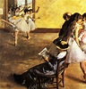 1880 - Classe de Ballet, salle de danse Huile sur Toile 81,6x76,5 cm Philadelphia, museum of Art ...