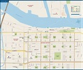 Savannah Downtown Map | Digital Vector | Creative Force