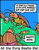 At the Dung Beetle Bar | Off color humor, Funny cartoons, Drinking humor