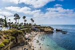 La Jolla Cove Beach, La Jolla, San Diego, California, USA - Strosstock