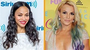 Why Everyone's Talking About Zoe Saldana and Britney Spears - YouTube