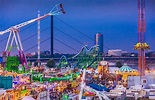 Rheinkirmes in Düsseldorf 2024 - the funfair on the Rhine