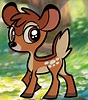 How to Draw Chibi Bambi by Dawn Darko / DragoArt | Disney drawings ...